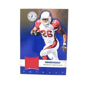 2011 Panini Totally Certified Blue Materials 58/99 Chris Wells Beanie #98